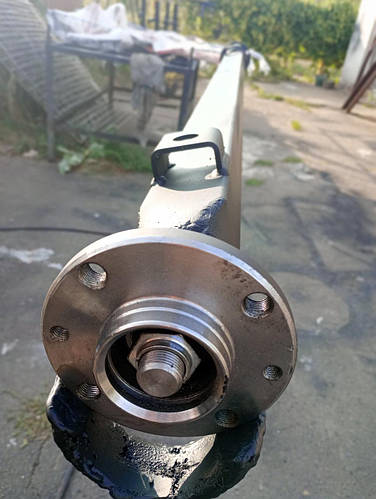 Балка 155 см для причепа під Жигулівське колесо посилена (товщина 6 мм) 1.5т